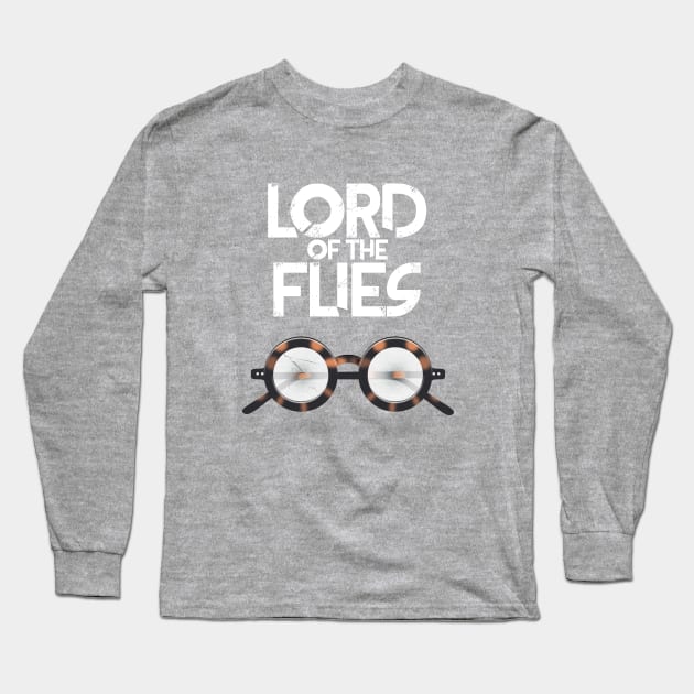 Lord of the Flies - Alternative Movie Poster Long Sleeve T-Shirt by MoviePosterBoy